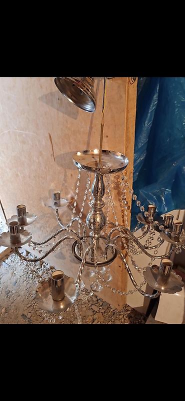 çilçıraq qiymətləri: Çılçıraq, 8 lampa, Metal — 1