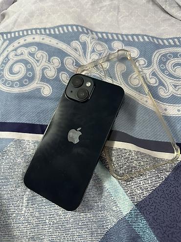 Apple iPhone: IPhone 14, Б/у, 128 ГБ, Midnight, Чехол, 87 % — 2