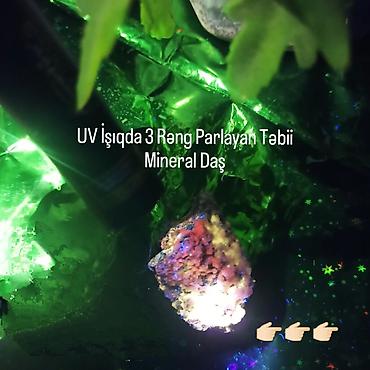 Digər kolleksiyalar: UV Parlayan Təbii Daş Satılır – Kolleksiya üçün Nadir Kristal 💎 — 1