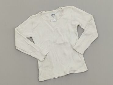 biała krótka bluzka: Блузка, 1,5-2 р., 86-92 см, стан - Хороший