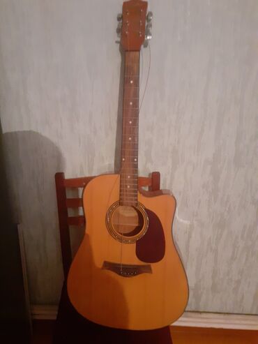 mustuk: Akustik gitara, 6 sim