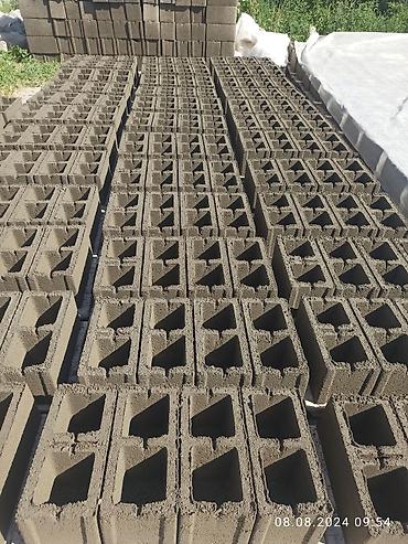 Шлакоблок: Пескоблок тумба сапаттуу — 12