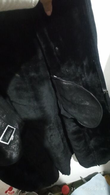 Дубленки: Дубленка, Классическая модель, Длинная модель, С капюшоном, 3XL — 13