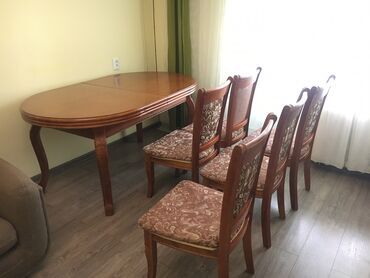 купить столы и стулья для кафе бу: Стол раздвижной +5 стульев