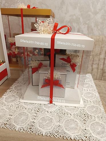 Toy paltarları və aksesuarları: Kosmetika xoncasi;Kosmetika xoncalari sifarisle hazirlanir.Sifarisler — 2