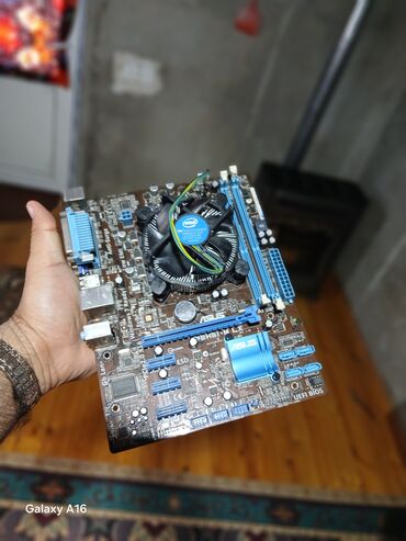 kompyuter korpusu: Ana Platası Asus ASUS H61 İşlənmiş