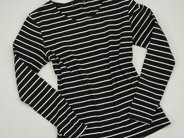 czarne koronkowe bluzki z długim rękawem: Blouse, S (EU 36), condition - Good