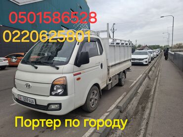 Портер, грузовые перевозки: Портер, Вывоз строй мусора, По региону, По городу, без грузчика
