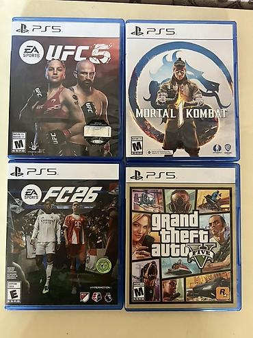 Коллекция дисков для PS5: - EA Sports UFC 5 — симулятор смешанных