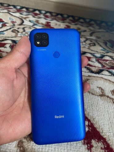 телефон redmi 7: Xiaomi, Redmi 9C, Б/у, 64 ГБ, цвет - Синий