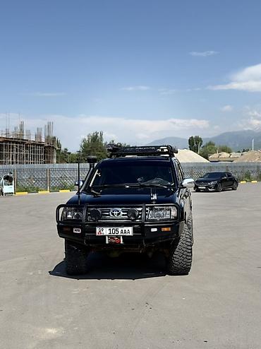 ланкрузер 105: Toyota Land Cruiser: 2001 г., 4.5 л, Механика, Газ, Внедорожник — 2
