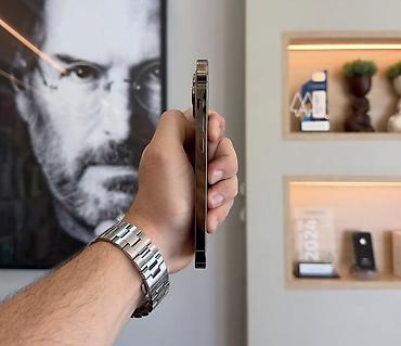 Мобильные телефоны: IPhone 14 Pro, 128 ГБ, Matte Gold, Беспроводная зарядка, Face ID, Гарантия — 5