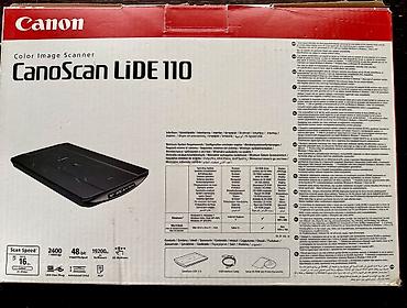 Офисная техника: Сканер Canon CanoScan LiDE 110 (в отличном состоянии, с коробкой) — 3