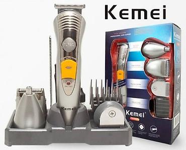 sac maşınları: Kemei 580A - Trimmer dəsti 7in1 Yüksək zaryadka saxlama qabiliyyəti — 5