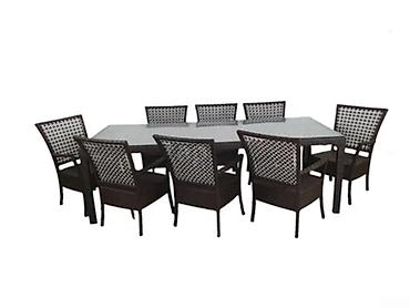 Bağ üçün mebel dəsti Zili Rattan 🟢Rəsmi iş yeri olan və