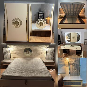 Mebel: *880₼ YATAQ mebeli :-TƏCİLİ SATILIR*‼️ Demək olar yenidir az işlənib
