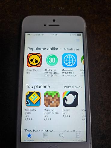 Apple iPhone: Apple iPhone 5, sivi/srebrni.Telefon je potpuno ispravan sim free — 8
