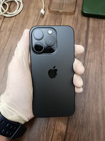 IPhone 15 Pro, 128 GB, Black Titanium, Face ID