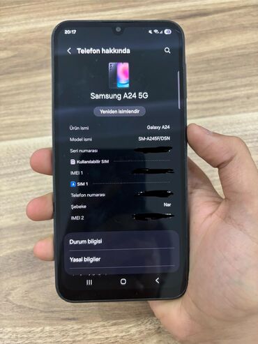 samsung a01 core ikinci el: Samsung Galaxy A24 4G, 128 ГБ, цвет - Черный, Отпечаток пальца, Face ID