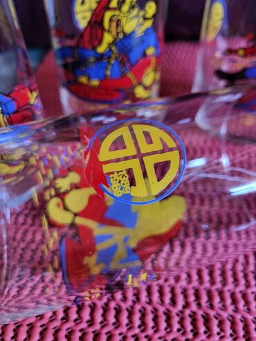 Čaše: Case nove paracinsko staklo 80te. Vintaz case univerzalne komada 5 — 12