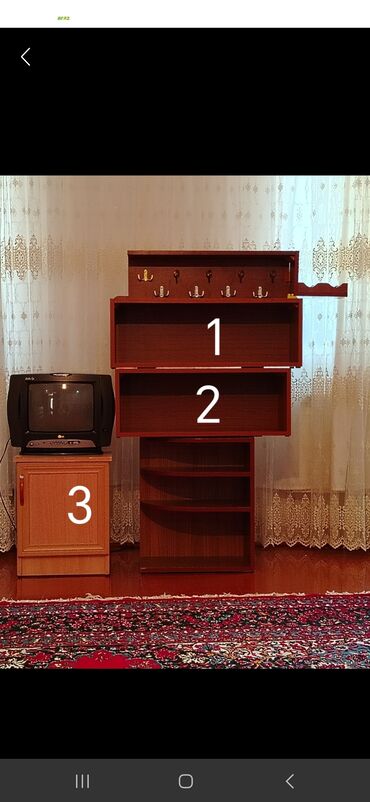 qapi ev ucun: Çoxfunksiyalı ev mebeli dəsti təcili satılır. şəkildə olan 1,2,3