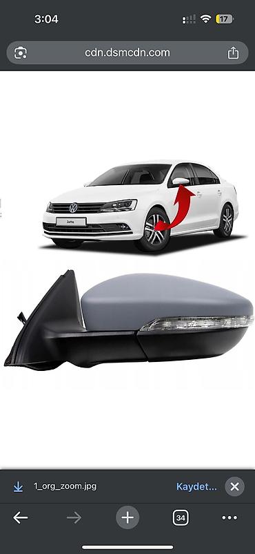 Avtoelektronika: Golf və jetta üçün güzgü işıqları axan işıq Öz maşınım üçün zakaz — 4