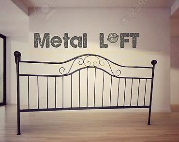 Kreveti: Iz radionice - metalni KREVETI od metala PO MERI - M10 MODERNO — 6