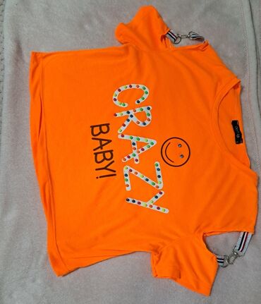 majica sa šljokicama: S (EU 36), bоја - Narandžasta