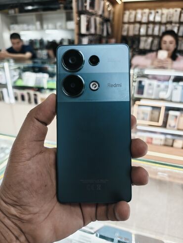 ноуты игровые: Redmi, Redmi Note 13 Pro, Колдонулган, 256 ГБ, түсү - Көгүлтүр, 2 SIM