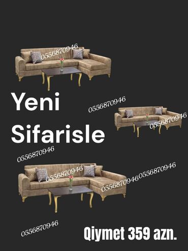 Sifarişlə divanlar: Künc divan, Qonaq otağı üçün, Parça, Bazalı, Açılan, Kitab — 5