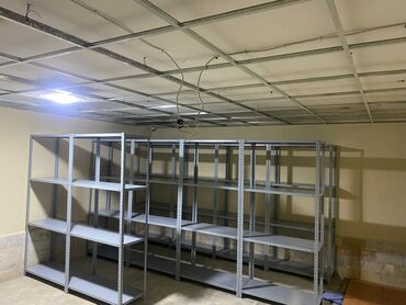 Sifarişlə stelajlar: Anbar və mağazalar üçün metal rəf sistemi - Material: qalın metal — 4