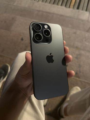 диск ufc 3: IPhone 15 Pro, Б/у, 128 ГБ, Black Titanium, Коробка, 81 % — 1