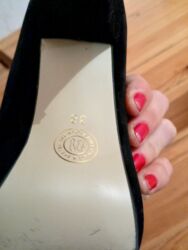 Tuflilər: Tuflilər, Ölçü: 38, rəng - Qara, İşlənmiş — 3