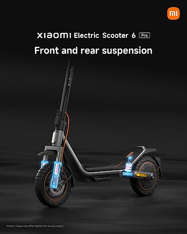 Xiaomi Electric Scooter 6 Pro – güclü və komfortlu elektrik skuter