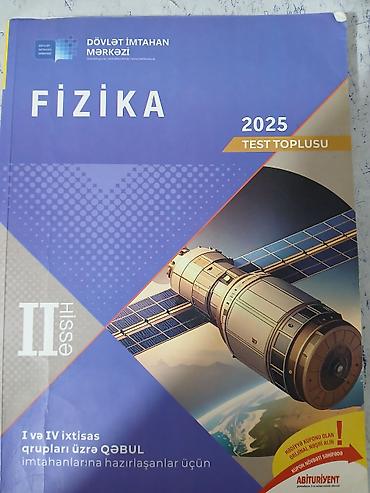 Testlər: Məhsul: DİM 2025 Test Topluları – Fizika və Kimya (I və II hissə) 4 — 4