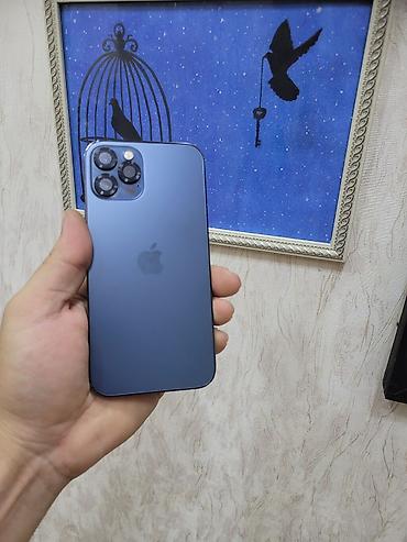 IPhone 12 Pro, 128 GB, Pacific Blue, Face ID lalafo.az -da IPhone 12 Pro, 128 GB, Pacific Blue, Face ID
