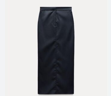 zara skirts: S (EU 36), Midi, bоја - Crna