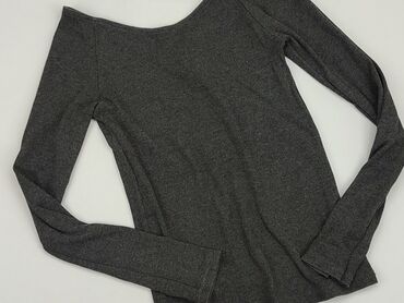czarne bluzki basic z długim rękawem: Blouse, Zara, M (EU 38), condition - Very good