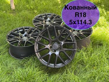 Шины: Диски R 18 Комплект, отверстий - 5, Б/у