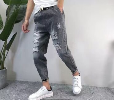 джинсы размер м: Джинсы L (EU 40), XL (EU 42), 2XL (EU 44), цвет - Серый