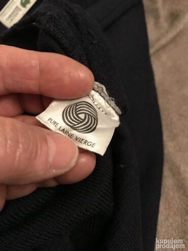 Džemperi: Džemper, XL, L, Lacoste, bоја - Tamnoplava, Merino vuna — 4