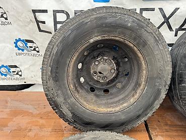 Колеса в сборе: Колеса в сборе 225 / 70 / R 15, Зима, Б/у, Комплект, Легкий коммерческий транспорт (C/LT), Железные, отверстий - 5 — 18