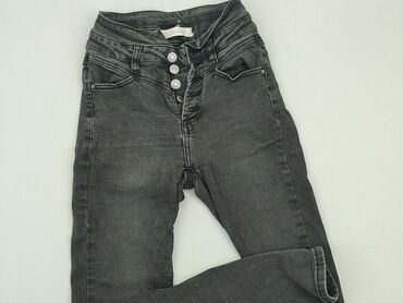 spódnice jeansowe czarne bershka: Джинси, XS, стан - Хороший