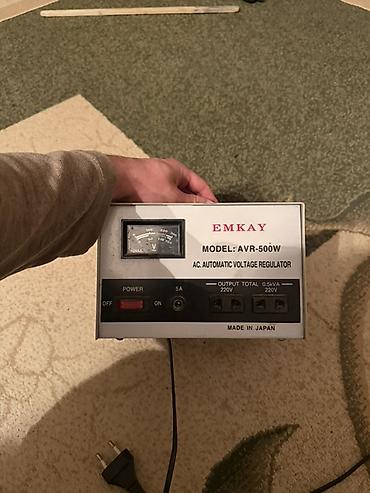 elektrik mişarlar: EMKAY AVR-500W avtomatik gərginlik tənzimləyicisi - Model: AVR-500W - — 1
