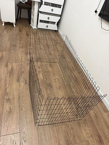 qefes satisi: Metall ev heyvanları üçün məhdudlaşdırıcı hasar (playpen) - Material — 3