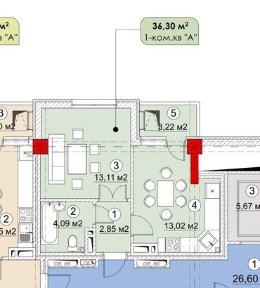Продажа домов: Дом, 36 м², 1 комната, Риэлтор, ПСО (под самоотделку)