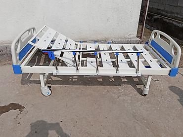 Медицинская мебель: Функциональная медицинская кровать с механическим приводом - — 8