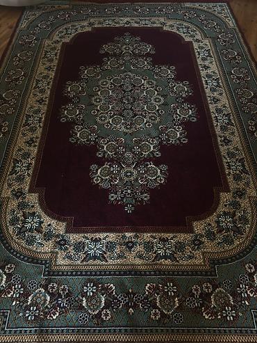 halı: Klassik naxışlı xalça - Rənglər: tünd bordo fon, boz-yaşıl mərkəz və — 2