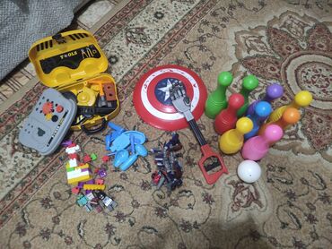 детские бу игрушки: Детские игрушки б/у. за всё 500сом окончательно! 
район Аламедин 1