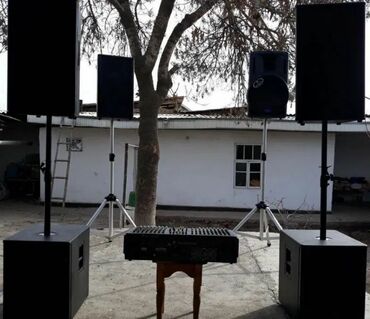 DJ-lər: Kalonka🔈, mikrofon🎤, DJ🕴🏼, fotoqraf📷, isiqlar🪩, tustu aparati